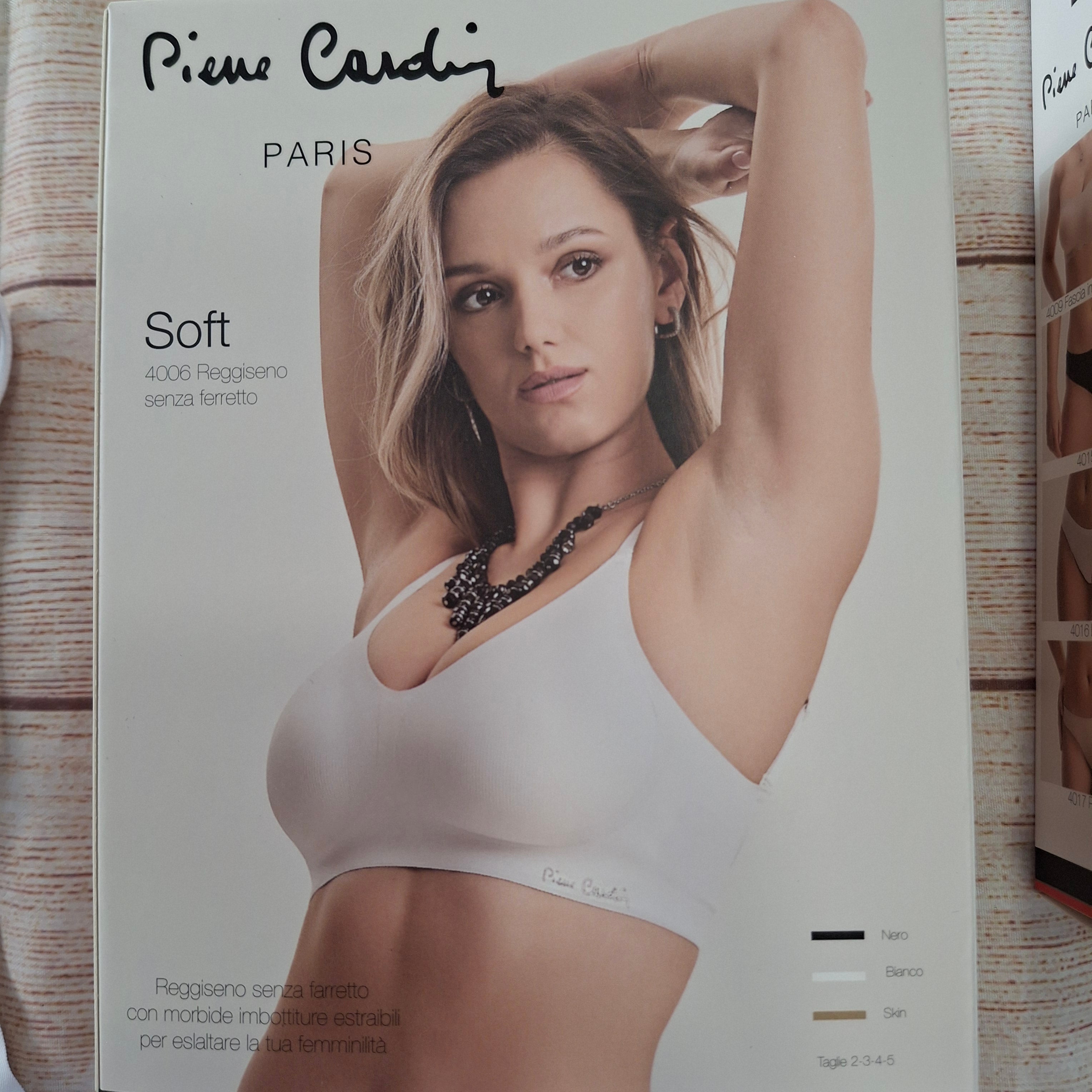 Reggiseno software taglio vivo senza ferretto