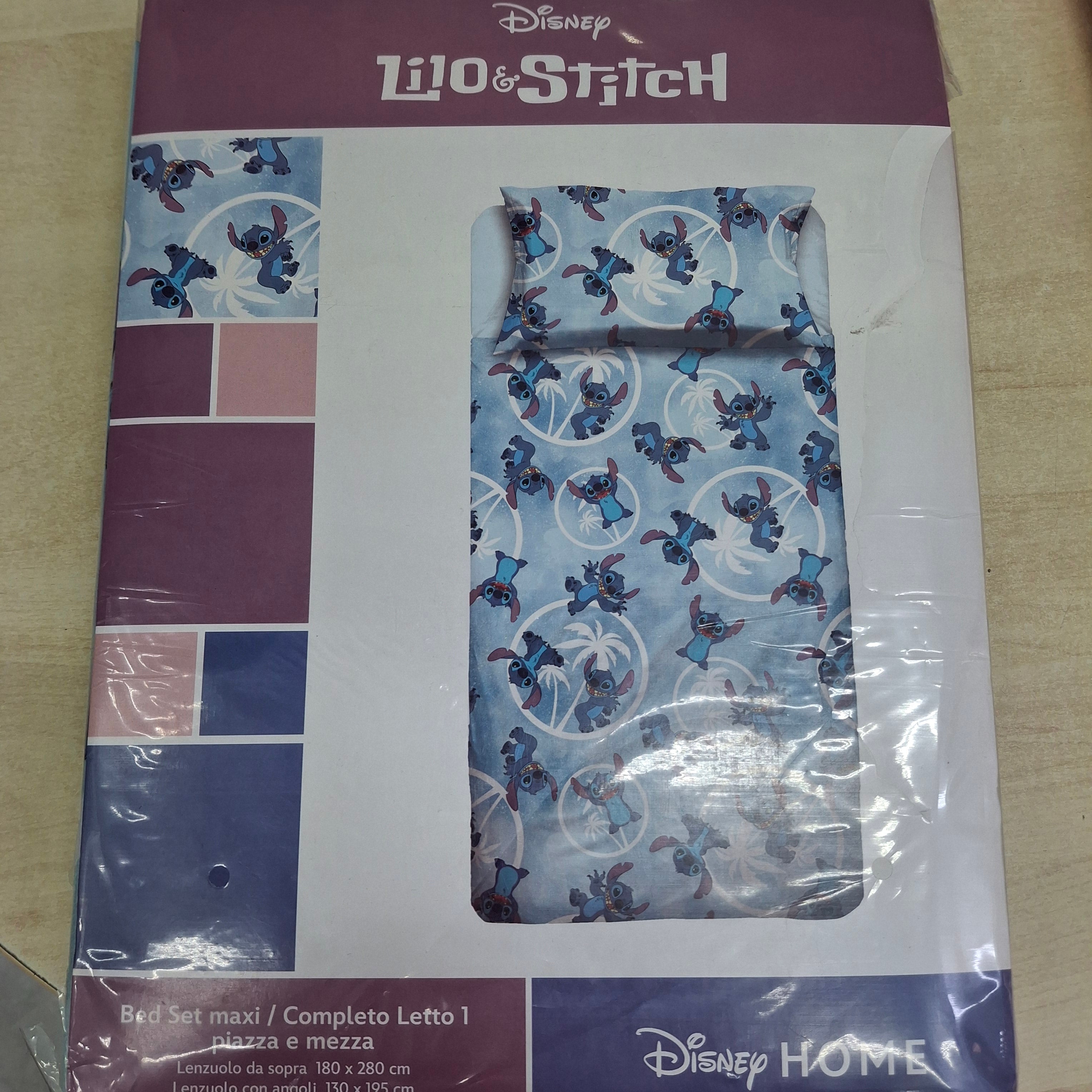 Completo letto singolo stitch