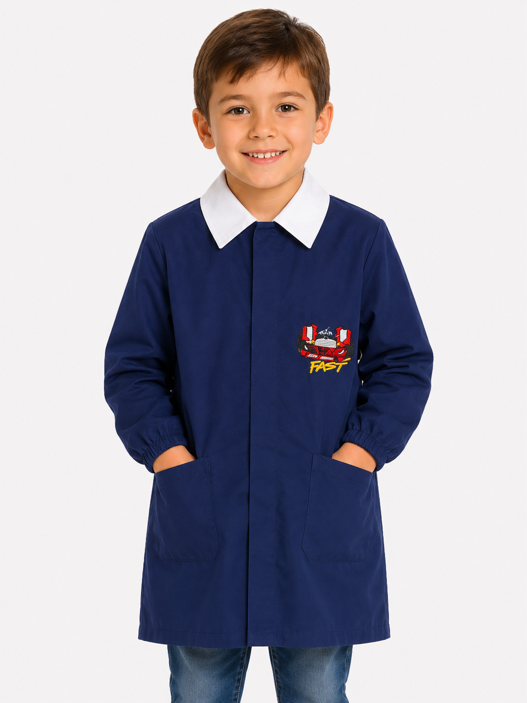 Grembiule scolastico da bambino art.32037