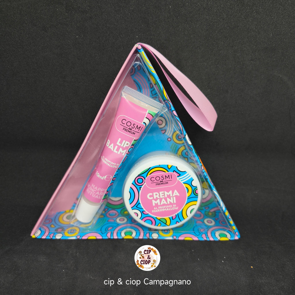 Set crema mani e Lip balm