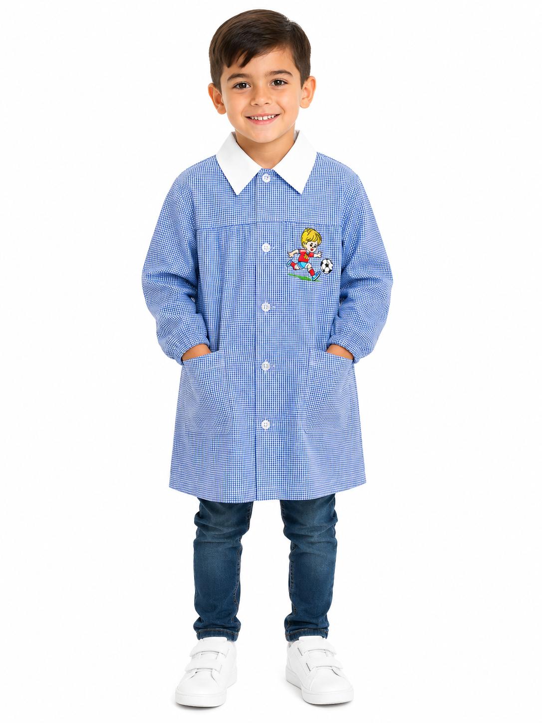 Grembiule scolastico da bambino art.5053