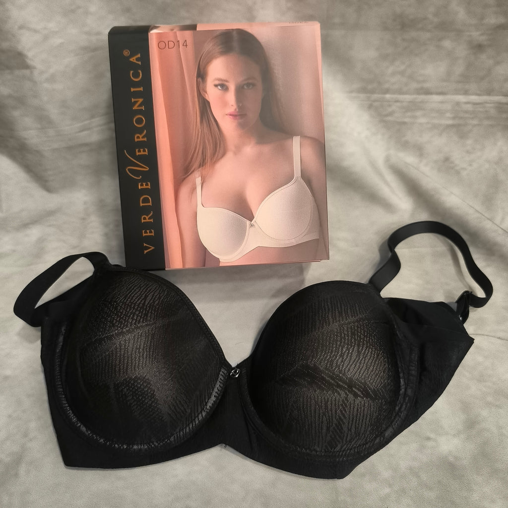 Reggiseno verde veronica coppa c e ferretto art od14c