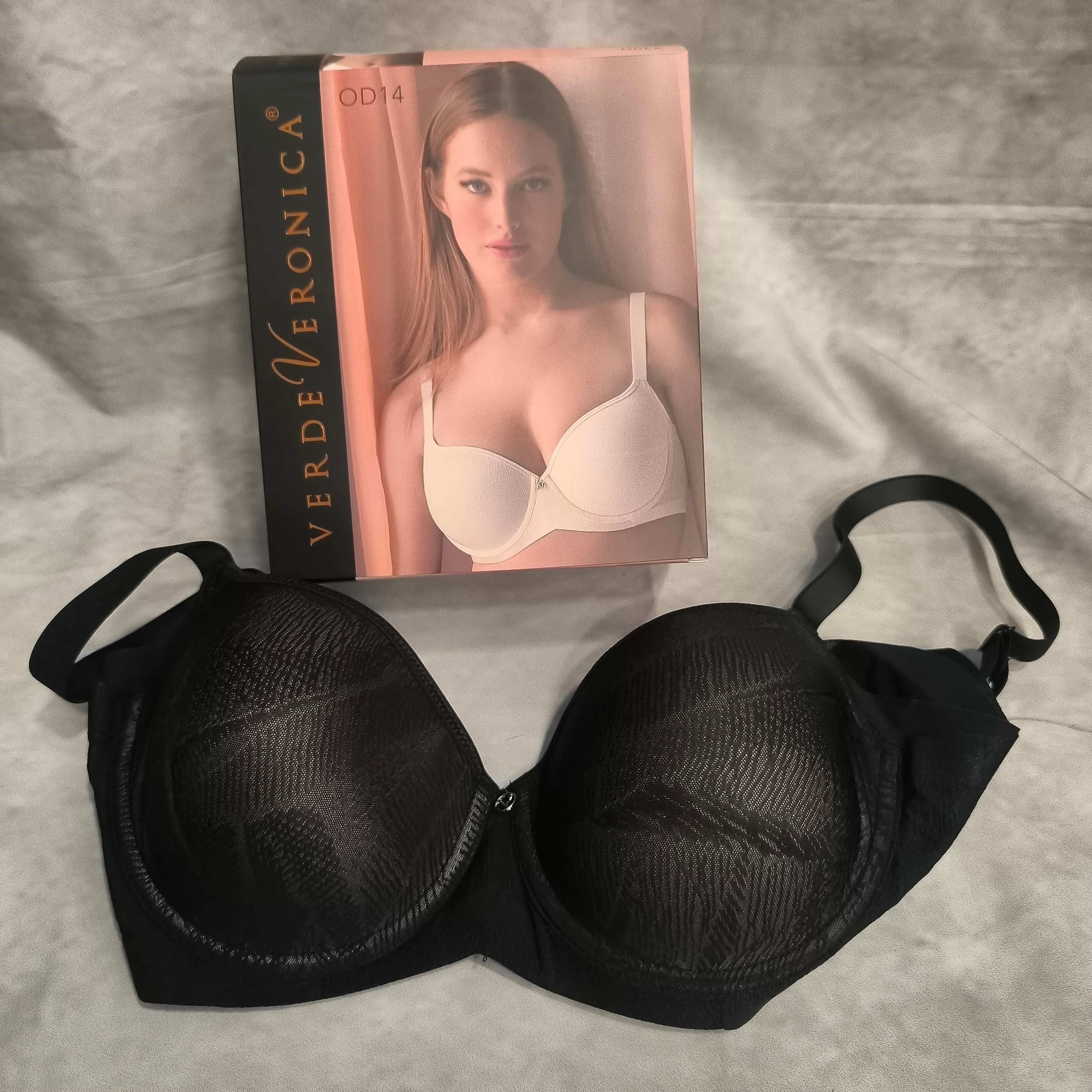 Reggiseno verde veronica coppa c e ferretto art od14c