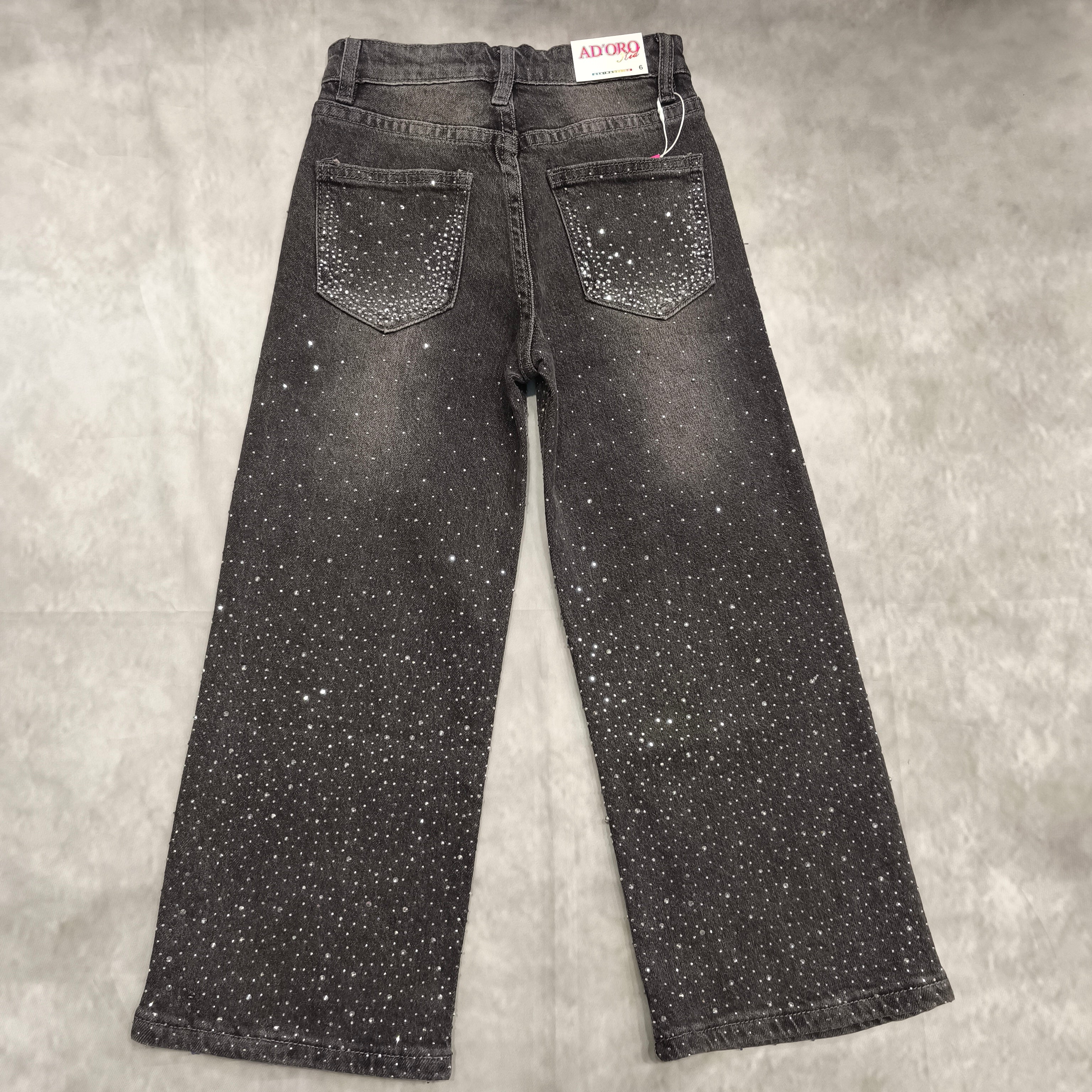 Jeans strass bimba art 07