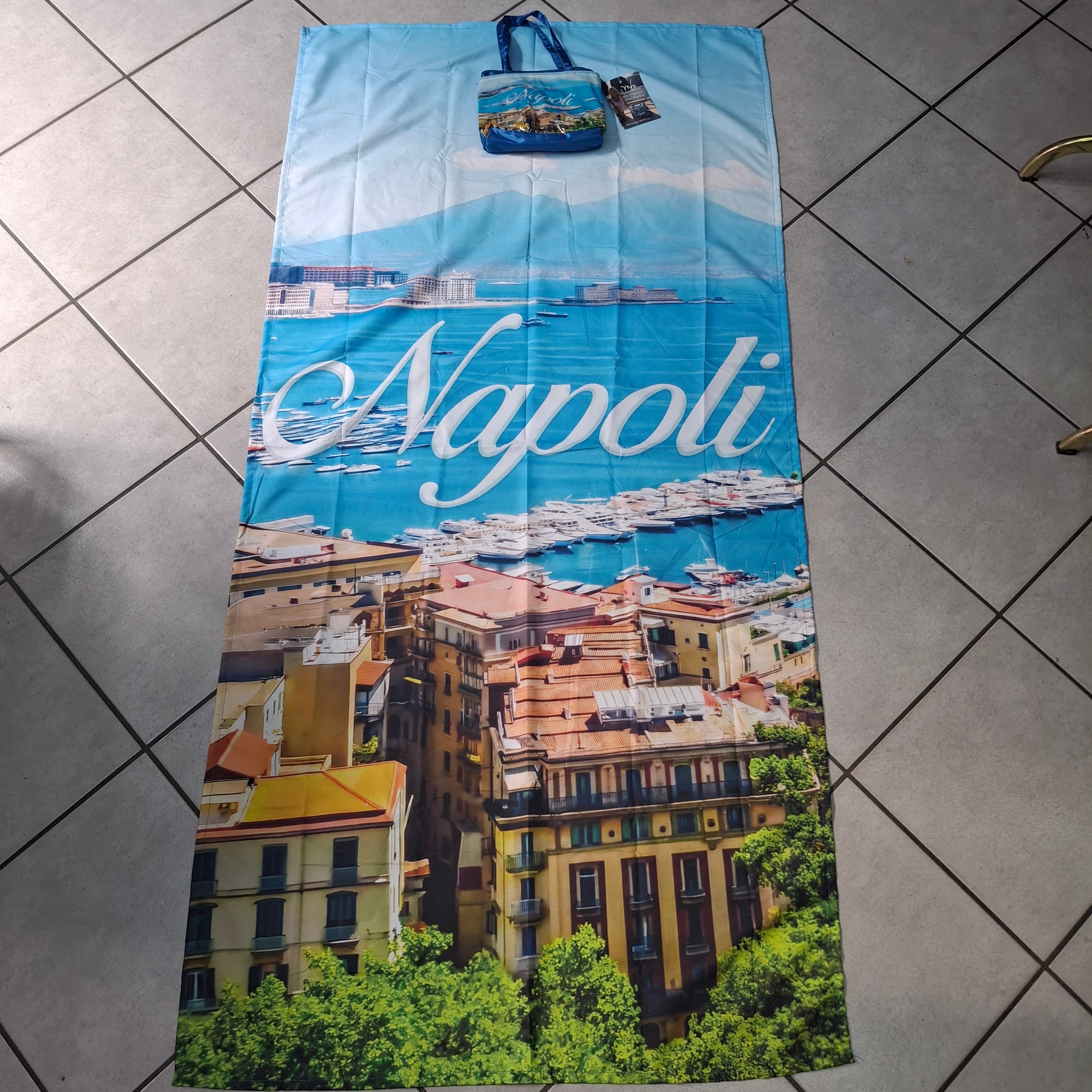 Telo mare con borsetta