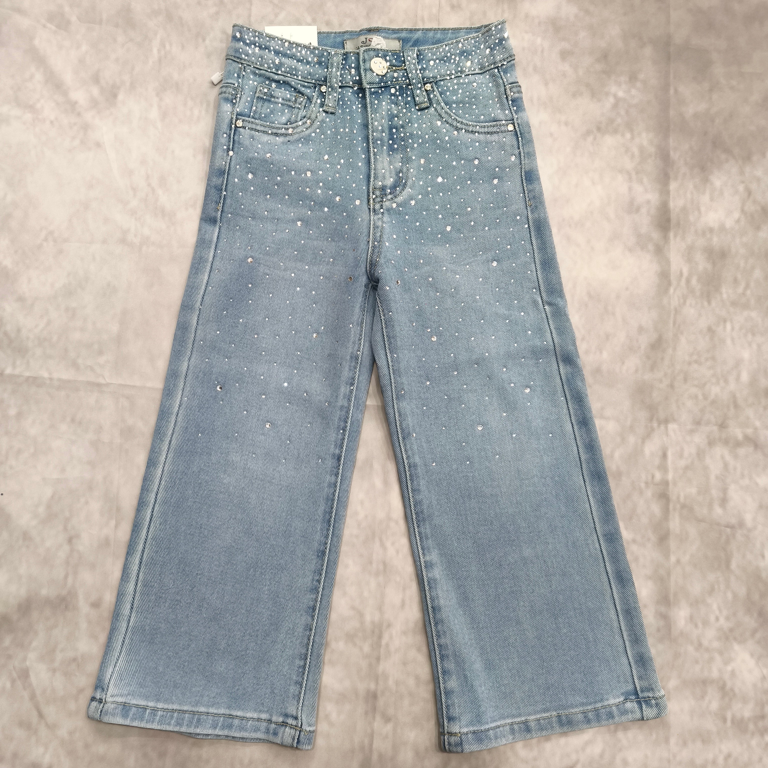 Jeans strass bimba art 838