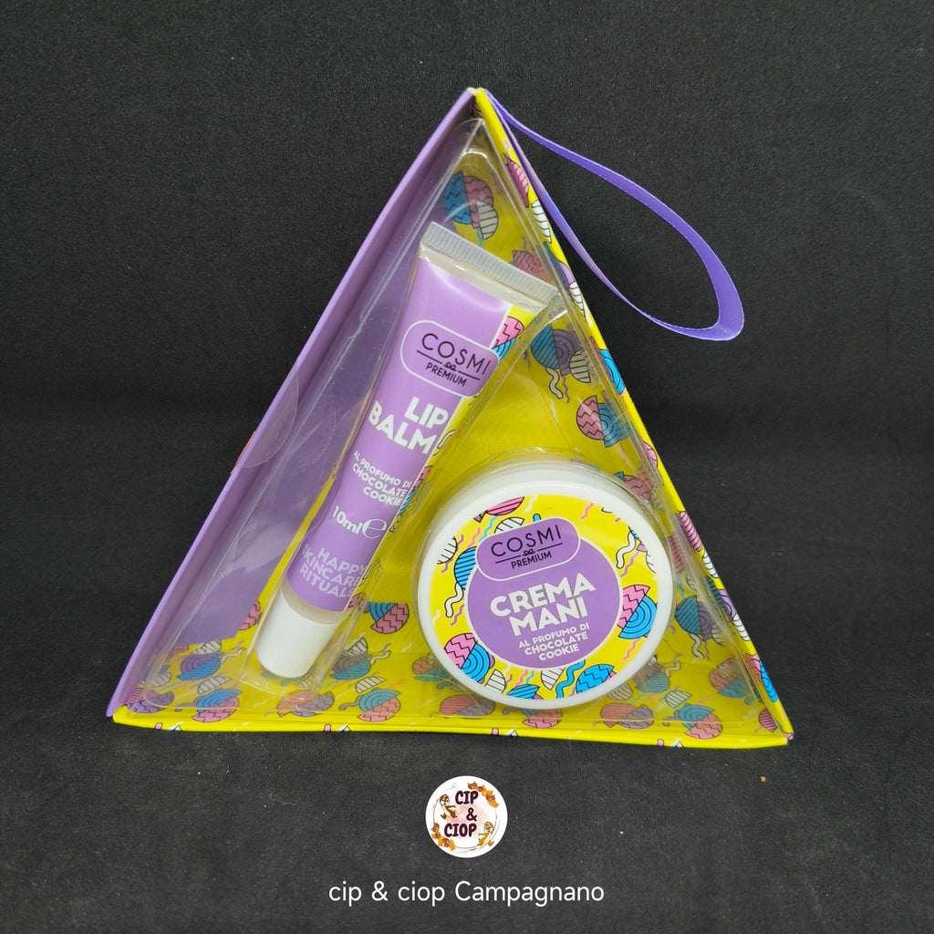 Set crema mani e Lip balm