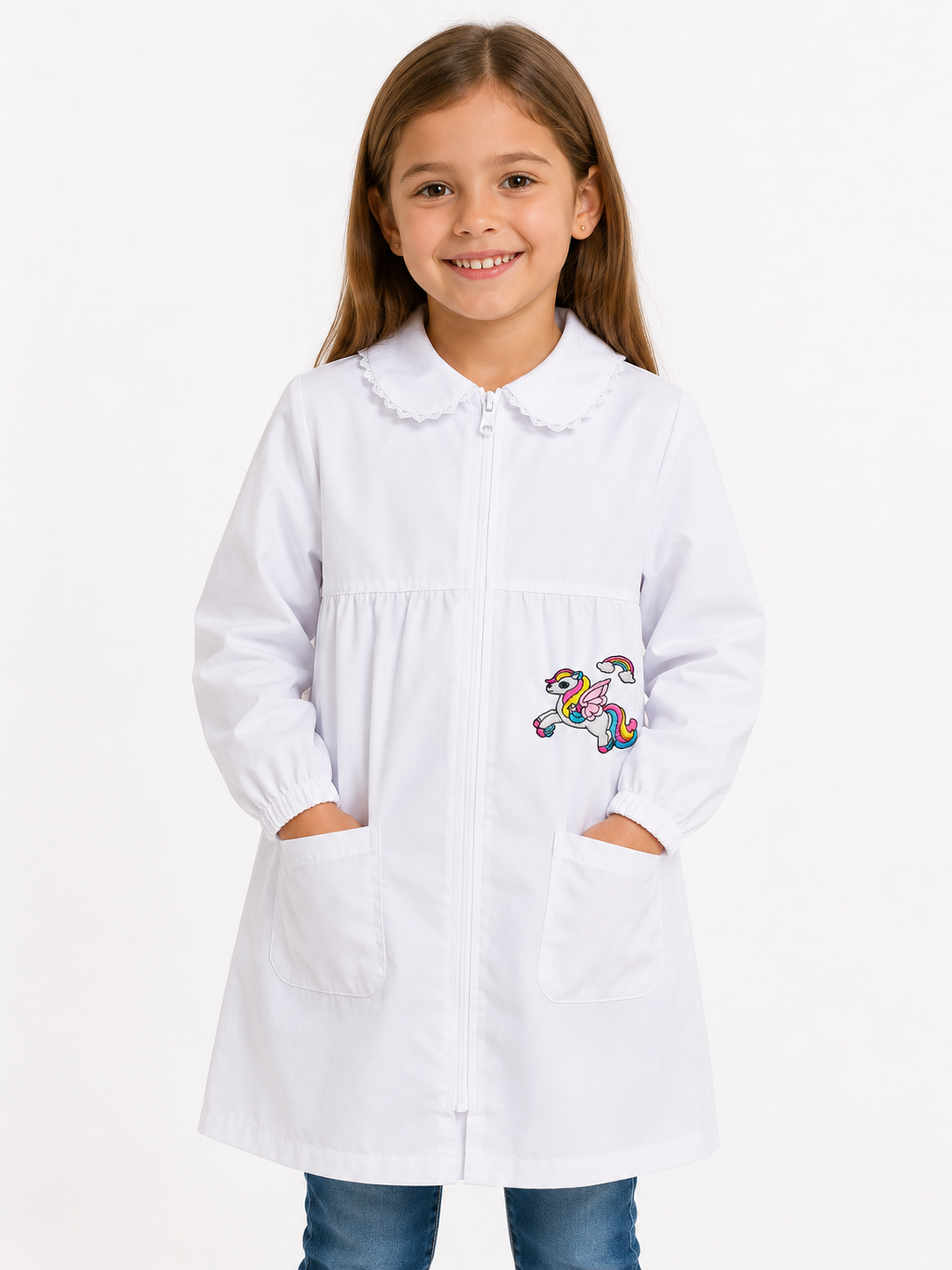Grembiule scolastico da bambina art. 32046