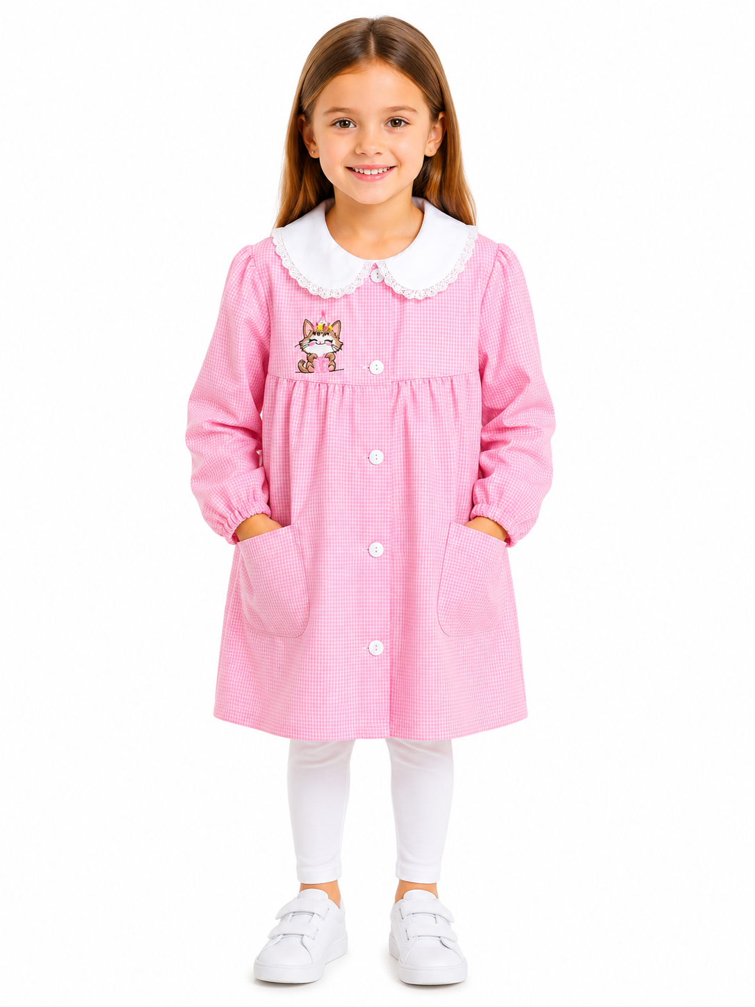 Grembiule scolastico da bambina art. 4330