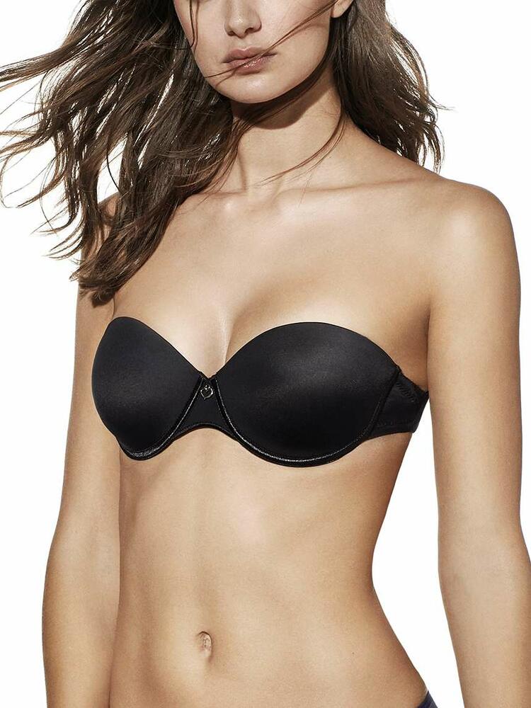 Reggiseno fascia trasparente coppa c MAGDALENA