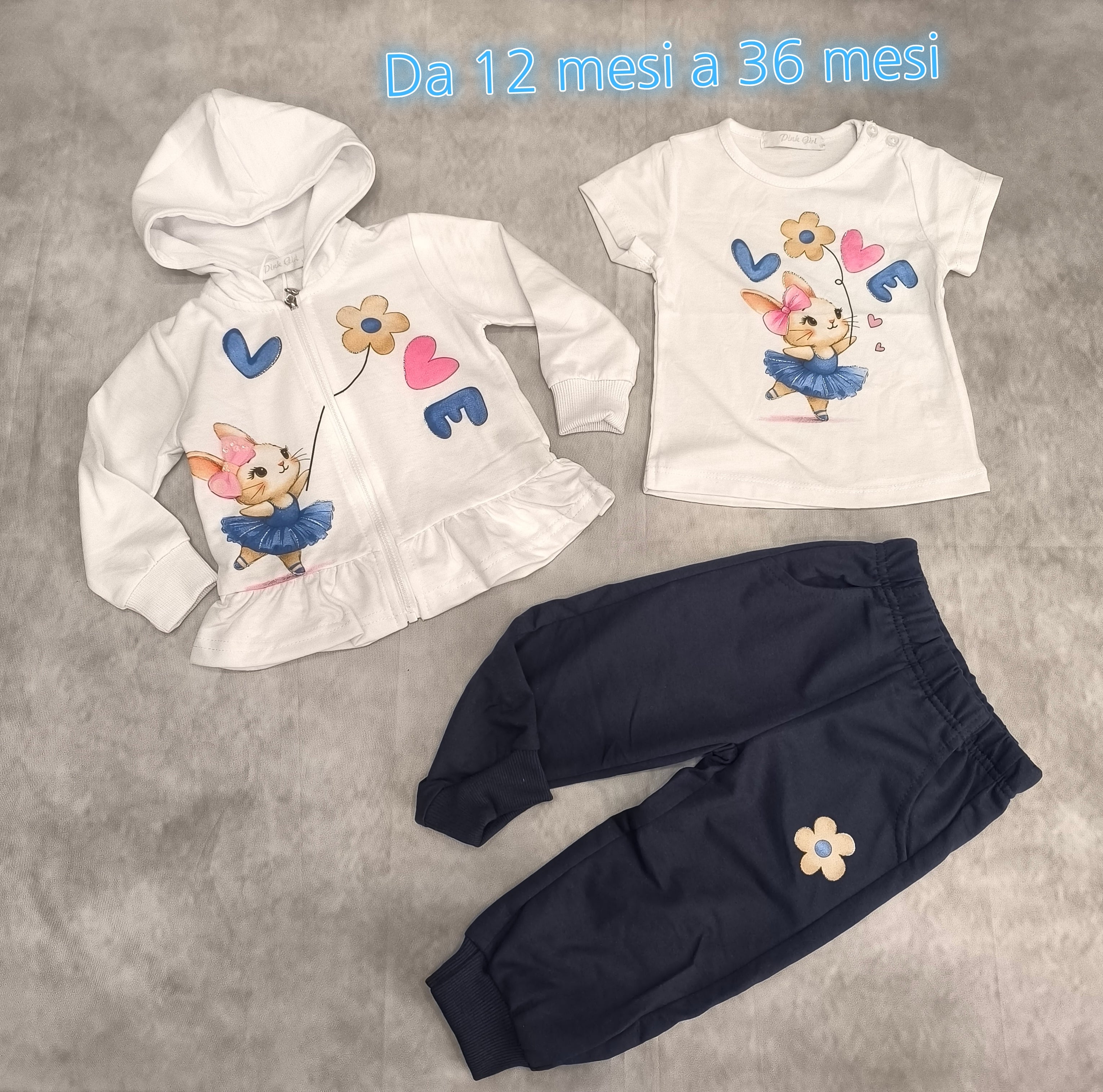 Completo bambina art 9168