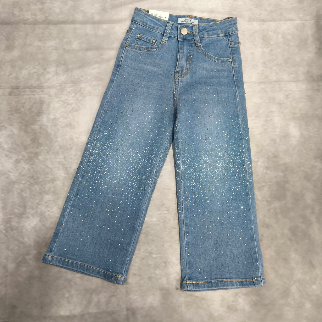 Jeans strass bimba art 7876